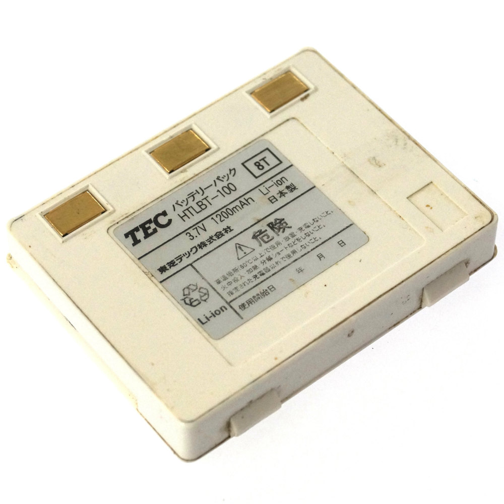 [HTLBT-100]東芝テック TOSHIBA TEC ハンディーターミナル HTL-100 バッテリーセル交換