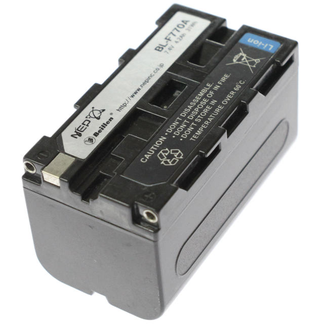 [BL-F770A]NEP DVタイプリチウムイオンバッテリー SONY Lシリーズ用 バッテリーセル交換