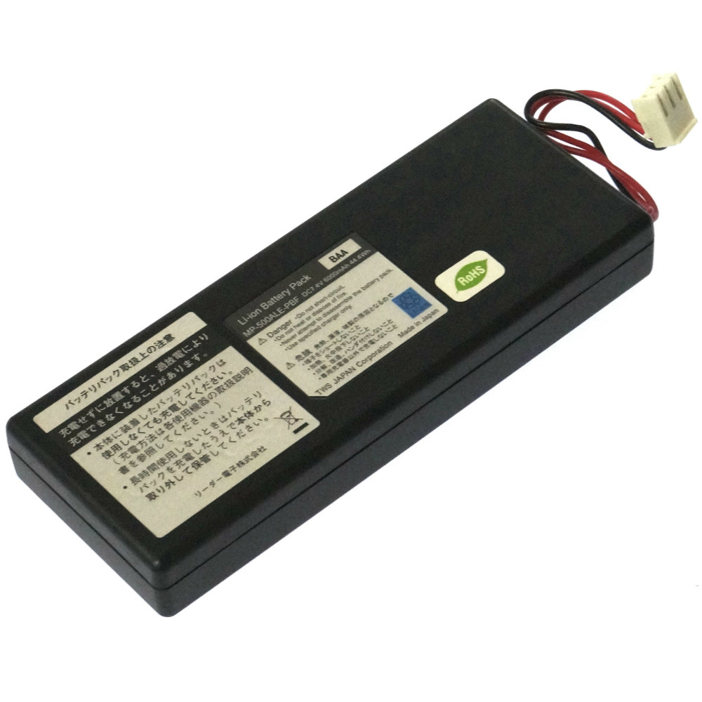 [MP-500ALE-PBF]リーダー電子 Signal Level Meter LF986 LF-986 LF985 LF-985 他 バッテリーセル交換
