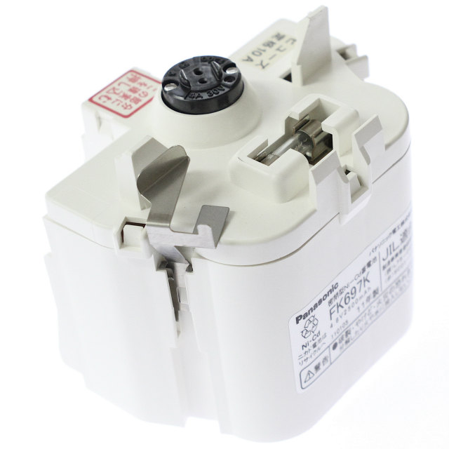 [FK697K]Panasonic パナソニック ナショナル 非常灯電池 産業用照明 誘導非常灯 住設警報機器 バッテリーセル交換