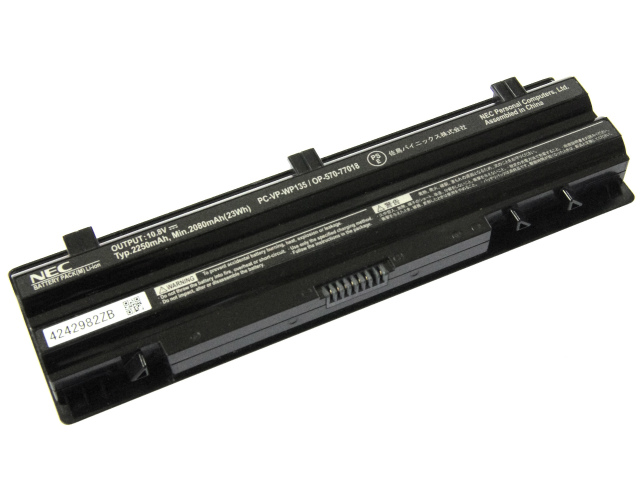 [PC-VP-WP135/OP-570-77018]NEC VersaPro J シリーズ タイプVL VX Li-ion 標準 バッテリーセル交換