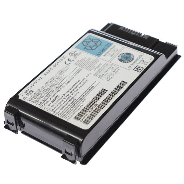 [FM-65、0644630、P/N:CP355526-02、FPB0208]富士通 Fujitsu BIBLO NF/D50、NF/D50N 他 バッテリーセル交換