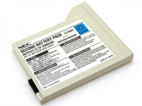[PC-VP-BP15/OP-810-74501 PC-VP-BP-15]NEC ノートパソコン VA70J/VH VA60H/VH VA80J/VH 他 拡張ベイ用 バッテリーセル交換