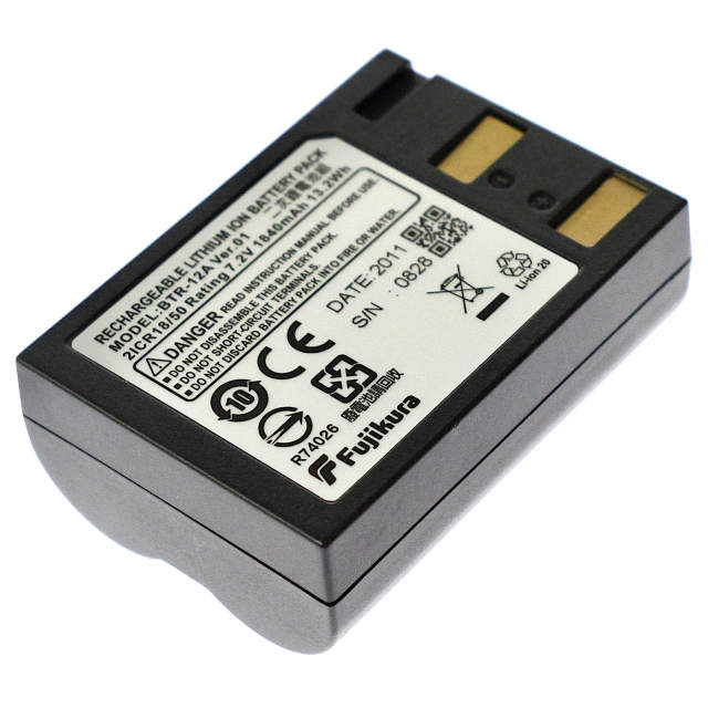 [MODEL:BTR-12A Ver.01]フジクラ Fujikura 多心光ファイバストリッパ RS03 他 バッテリーセル交換