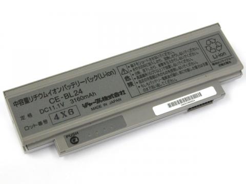 [CE-BL24]シャープ SHARP PC-MM PC-MM1 PC-MM2 シリーズ 他 大容量 バッテリーセル交換
