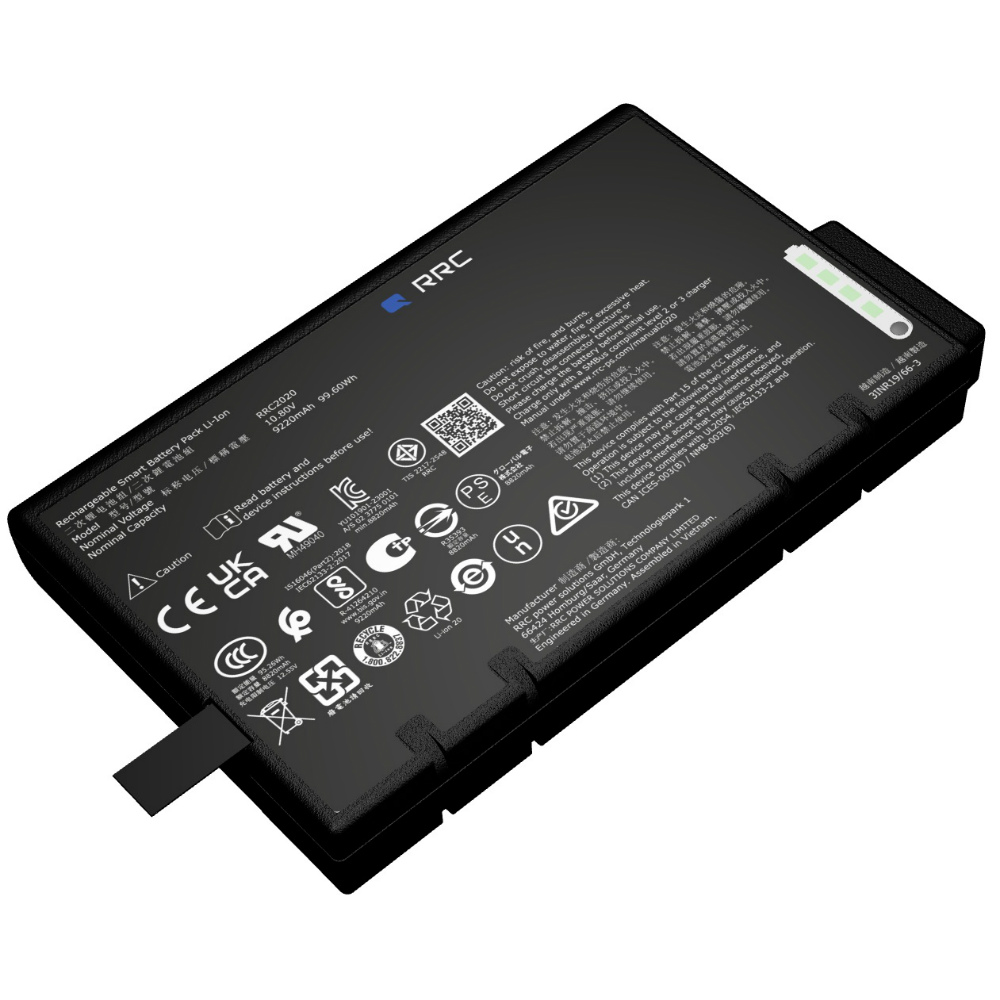 [RRC2020]RRCパワーソリューションズ 標準バッテリーパックRRC2020 (3S3P) (10.80V/9.22Ah/99.60Wh) バッテリーセル交換