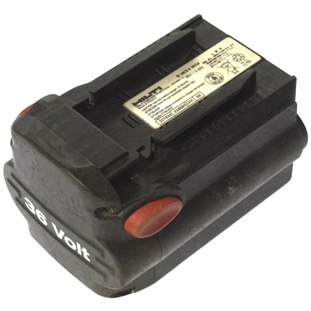 [B 36/2.4 NICd B36/2.4 NICd]ヒルティー HILTI 電動工具 TE 6-A TE 7-A SFL 36 他 バッテリーセル交換