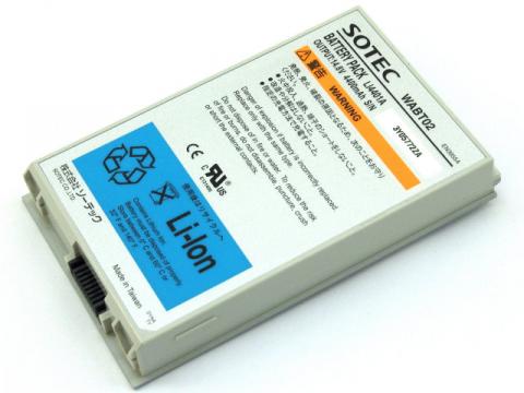 [WABT02 LI4401A]オンキョー ソーテック SOTEC WA2220 他 バッテリーセル交換