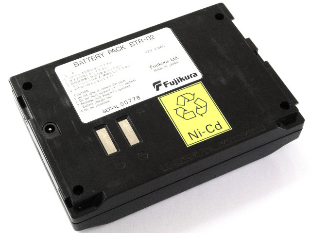 [BTR-02]フジクラ Fujikura 光ケーブル融着接続機他 バッテリーセル交換
