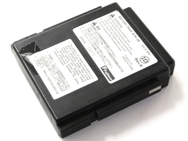 [BTR-05]フジクラ Fujikura 光ケーブル融着接続機 FSM-40Sバッテリーセル交換