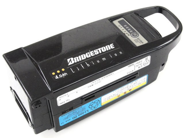 [F895092、F895092BL、LI4.0N.C、P5327 BL(ブラック)]ブリヂストン BRIDGESTONE バッテリーセル交換(カスタム保護回路交換付)