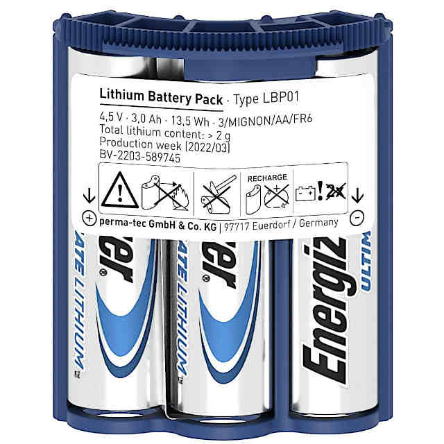 [Type LBP01]Perma BV-2203-589745 リチウム電池パック Perma Star Vario Lithium Battery 4.5V 3.0Ah 他 バッテリーセル交換