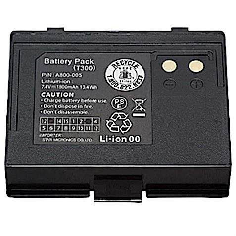 [Battery Pack (T300)、P/N:A800-005]スター精密 SM-T300i、SM-T300i2 他 モバイルレシートプリンター バッテリーセル交換