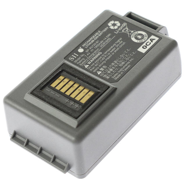 [BP-A0720-A1、BP-A0720-B1、BP-A0720-C1]SII セイコーインスツル サーマルプリンタ MP-B21L、MP-B30L、MP-B30、MP-A40 他 バッテリーセル交換