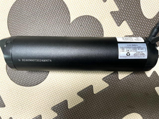 [Model;NCR186503P7S、TYP DC-2 9.6Ah]サイモト自転車 DC-2他 バッテリーセル交換