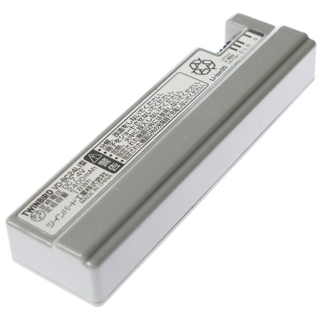 [VD-BC24LI型]ツインバード TWINBIRD 防水 DVD プレーヤー VD-J719 VD-J729 シリーズ 他 バッテリーセル交換