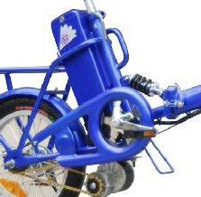 [e-bike16]アルザン モペット型電動機付き自転車 バッテリーセル交換