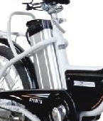 [SPIRITS8]アルザン モペット型電動機付き自転車 バッテリーセル交換