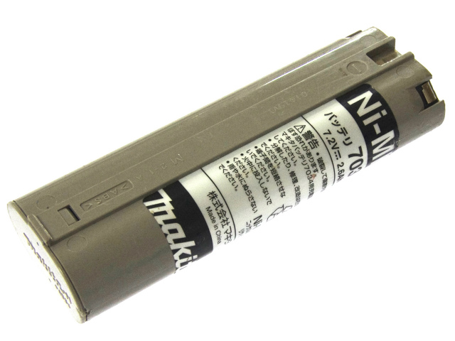 [マキタ バッテリ7034、A-67907]マキタ makita 充電式刃物グラインダ9500D、充電式クリーナー 4073D・4071D他バッテリーセル交換