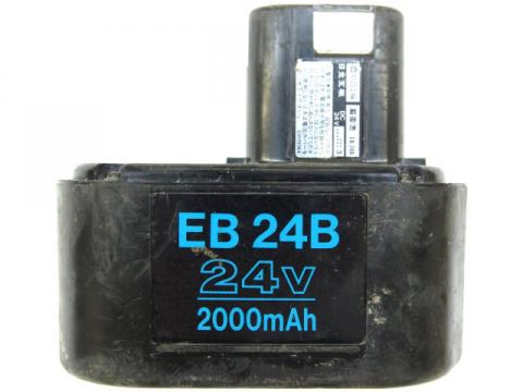 [EB24B、EB 24B]日立工機 HiKOKI ロータリハンマードリル DH24DVA他バッテリーセル交換