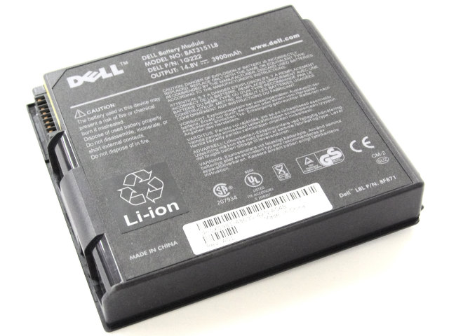 [1G222 BAT3151L8]デル DELL Inspiron 2600 2650 Latitude V710 V740 他 バッテリーセル交換