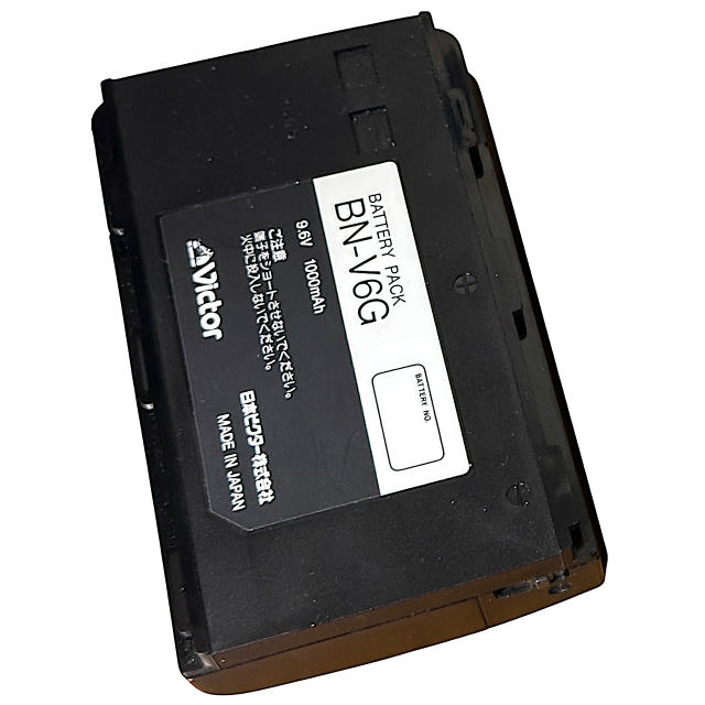 [BN-V6G]Victor JVC Video Movie ビクター ビデオムービー GR-C9、B-V6G 他 BATTERY PACK バッテリーセル交換
