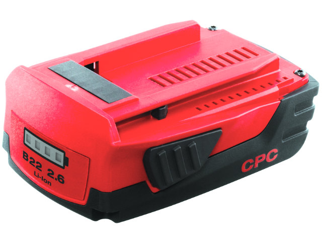 [B 22/2.6 Li-ion、B22/2.6Li-ion]ヒルティー HILTI 電動工具 22V充電式ツール バッテリーセル交換