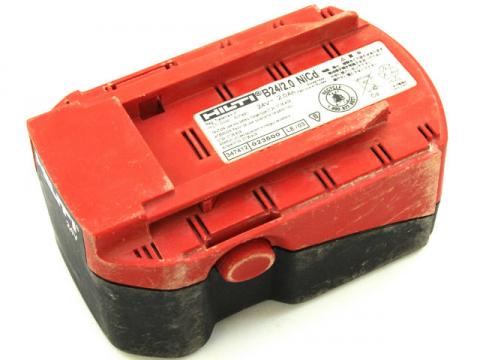 [B24/2.0 NiCd]ヒルティー HILTI 電動工具 TE-2A、WSR650-A、SLF24 他バッテリーセル交換