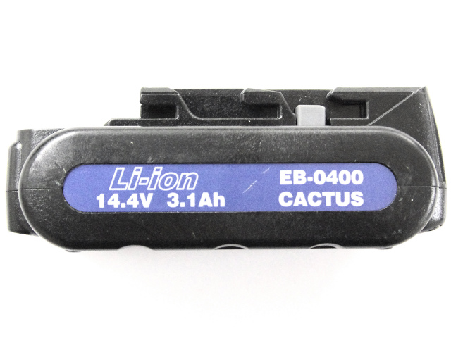 [EB-0400、EB0400]CACTUS カクタス 電動工具 圧着工具 クリンプボーイ EV-250L、EW-8、EW-8L 他バッテリーセル交換