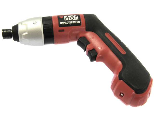 BLACK+DECKER ブラック&デッカー 電動工具 充電式 6V インパクト スクリュードライバー ISD600 バッテリーセル交換
