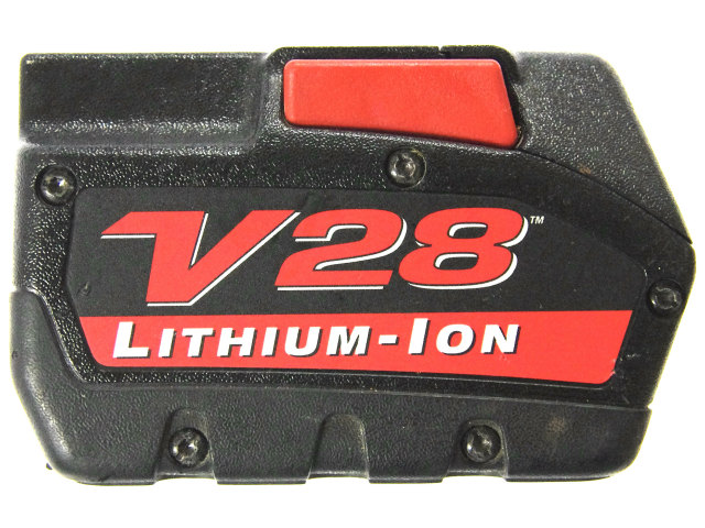[48-11-2830]Milwaukee ミルウォーキー 電動工具 0779-22 V28 28V リチウムイオン 1/2インチ コードレス インパクトレンチ他 バッテリーセル交換