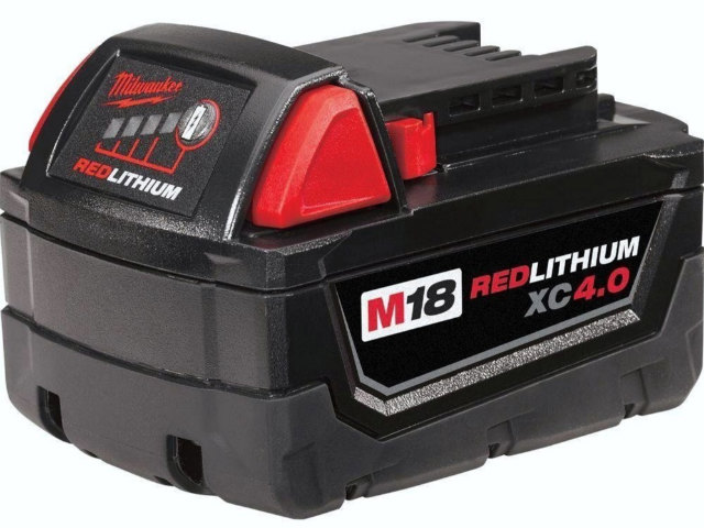[48-11-1840]Milwaukee ミルウォーキー 電動工具 48-11-1840 M18 REDLITHIUM XC 4.0 Extended Capacity Battery Packバッテリーセル交換