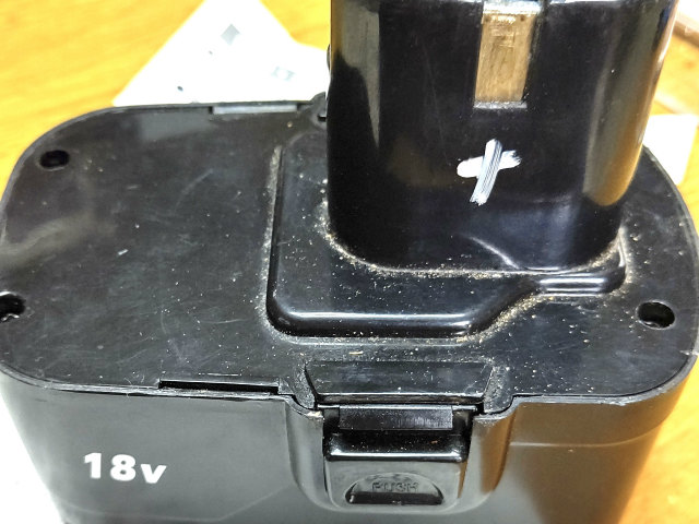 [Z-5138]ALPHA 充電丸鋸 丸ノコ Cordless Circular Ssw 他 バッテリーセル交換