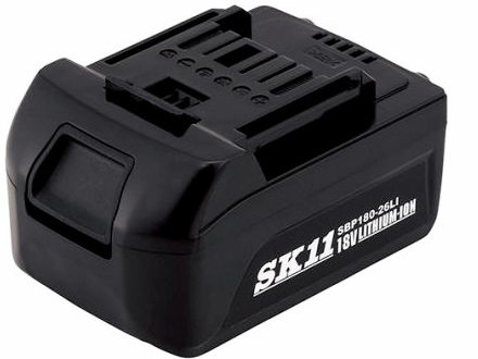[SBP180-26LI]藤原産業 電動工具 SK11 18V充電インパクトドリルドライバー バッテリーセル交換
