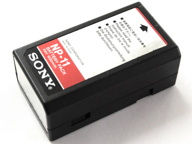 [NP-11]SONY ソニー BMC-500、BMC-600、BMC-3000用バッテリーセル交換