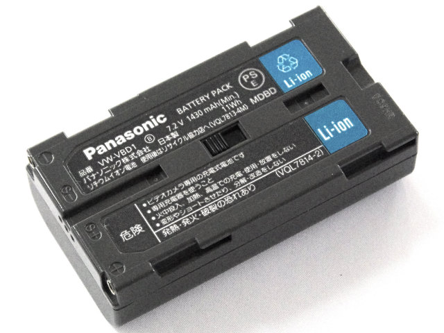[VW-VBD1]パナソニック Panasonic デジタルビデオバッテリー用 バッテリーセル交換