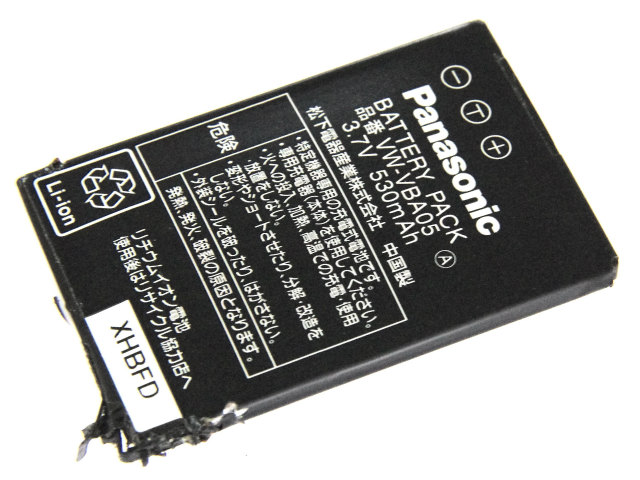 [VW-VBA05]パナソニック Panasonic デジタルカメラ SV-AS10他 バッテリーセル交換