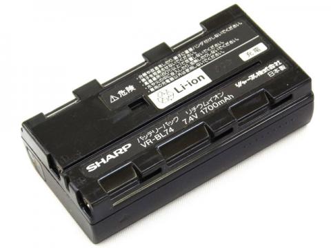 [VR-BL74]シャープ SHARP VL-FD1、VL-FD3バッテリーセル交換
