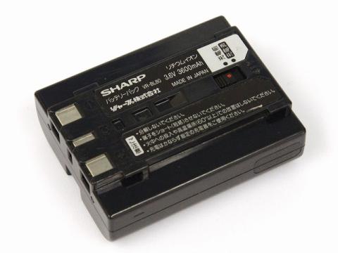 [VR-BL81、VR-BL80、VR-BL75]シャープ SHARP VL-DH4000、VL-DH5000、VL-HL100、VL-HL50、VL-HL55バッテリーセル交換