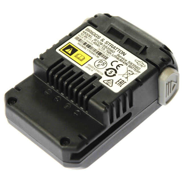 [MODEL: IS12B-593560 Service 593560]BRIGGS & STRATTON 芝刈り機 エンジン始動用 PLOW GC480PRO 他 バッテリーセル交換