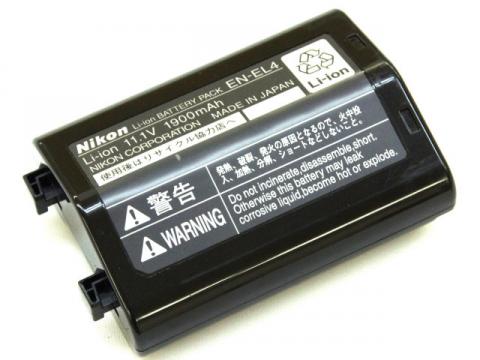 [EN-EL4]Nikon ニコン カメラバッテリーセル交換