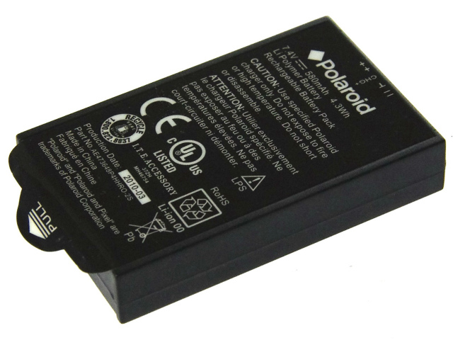 [AE473648P4HHRO-2S、AE473648P4HHRO2]ポラロイド Polaroid デジタルカメラ Polaroid two. CZJ-05300 他 バッテリーセル交換