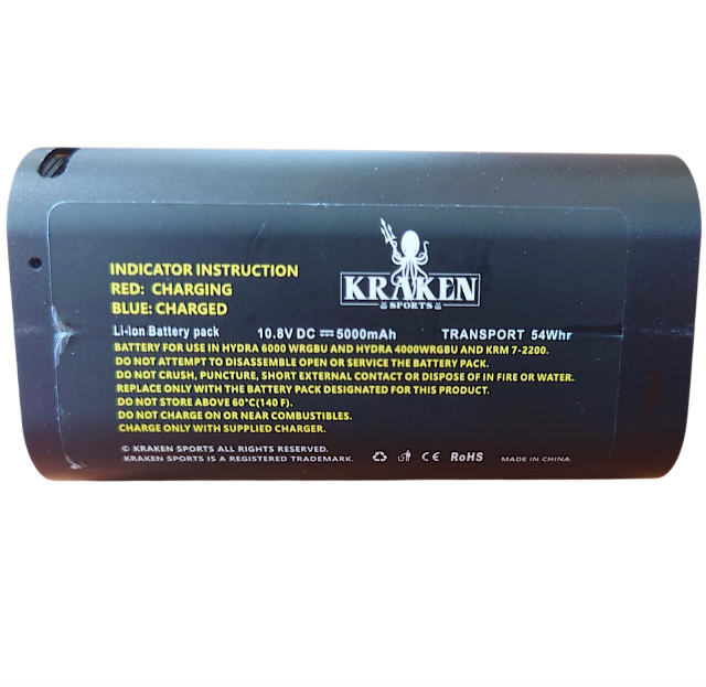 KRAKEN Hydra 8000 他 水中ライト バッテリーセル交換