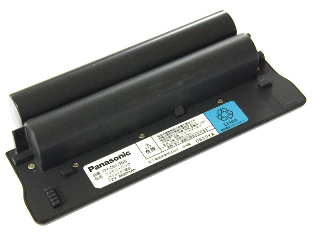 [DY-DBLS55]Panasonic パナソニック ポータブルDVDプレーヤー DVD-LS50、DVD-LS83他 バッテリーセル交換