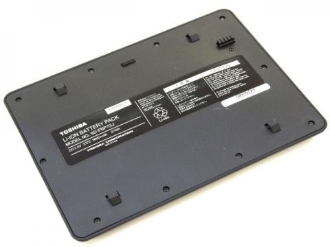 [SD-PBP73J]東芝 TOSHIBA ポータブルDVDプレーヤー ポータロウ SD-P73DT他バッテリーセル交換