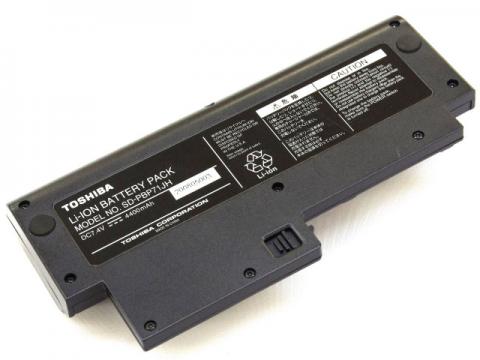 [SD-PBP71JH]東芝 TOSHIBA ポータブルDVDプレーヤー ポータロウ SD-P71DT他バッテリーセル交換