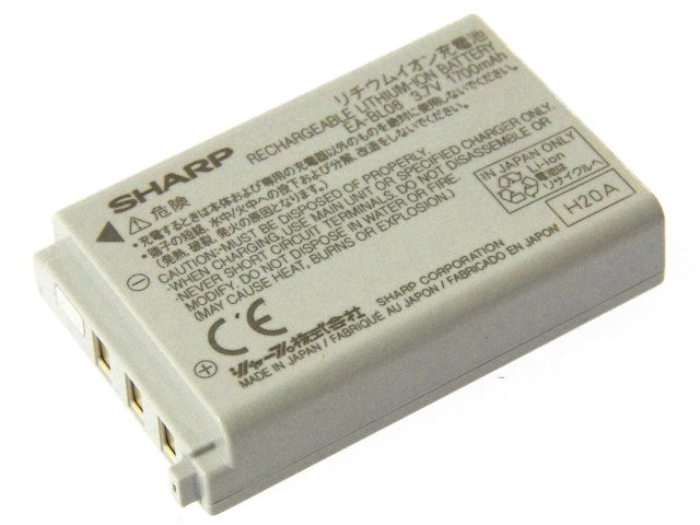 [EA-BL08]SHARP シャープ ザウルスSL-C3200、3100、C3000、C1000、C860、C760、B500バッテリーセル交換