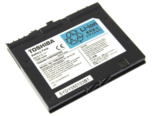 [PABAS047]TOSHIBA 東芝 GENIO e830W 他 バッテリーセル交換
