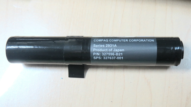 [P/N: 327596-B21、SPS: 327637-001、Series 2931A]Compaq ハンドヘルドPC 2010c 他 バッテリーセル交換