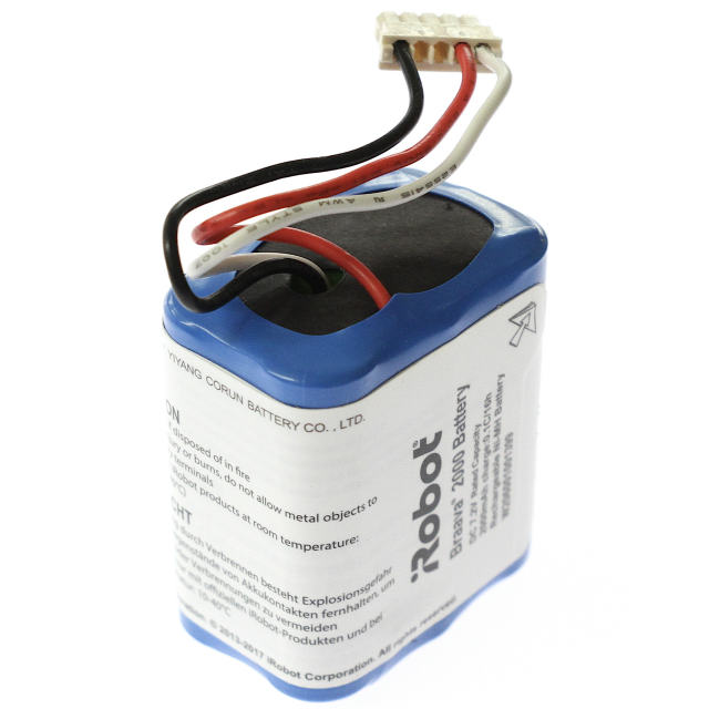 [4449273、Braava-2000 Battery]iRobot アイロボット ブラーバ380j、390j 他 バッテリーセル交換